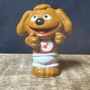 VINTAGE 1986 Muppet Babies Rowlf 2"  Muppets music PVC FIGURE‎ COSMIC Spain